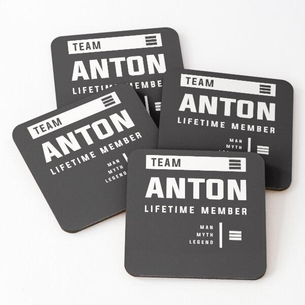 Item preview, Team Anton Lifetime Member Funny Name Anton designed and sold by cidolopez.
