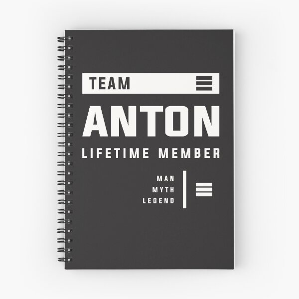 Item preview, Team Anton Lifetime Member Funny Name Anton designed and sold by cidolopez.