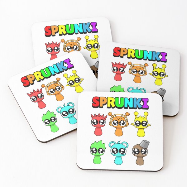 Item preview, Sprunkies Cute Characters designed and sold by Kubala Designs.