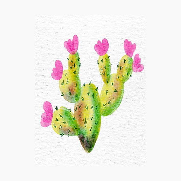 Item preview, Watercolour Cactus designed and sold by RileyRayDesign.