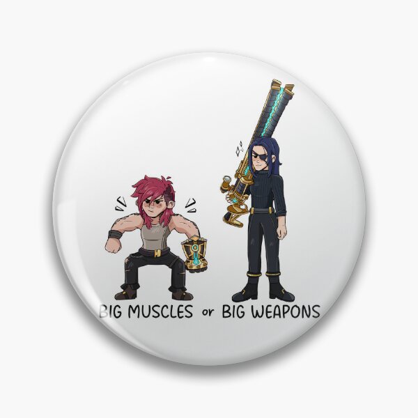 Item preview, big muscles or big weapons designed and sold by Violetrashie.