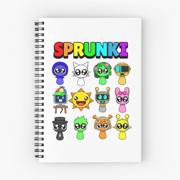 Item preview, Sprunkies Cute Characters designed and sold by Kubala Designs.