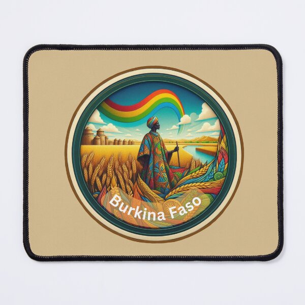 Item preview, Burkina Faso, West Africa -  Wheat designed and sold by Myra365Art.