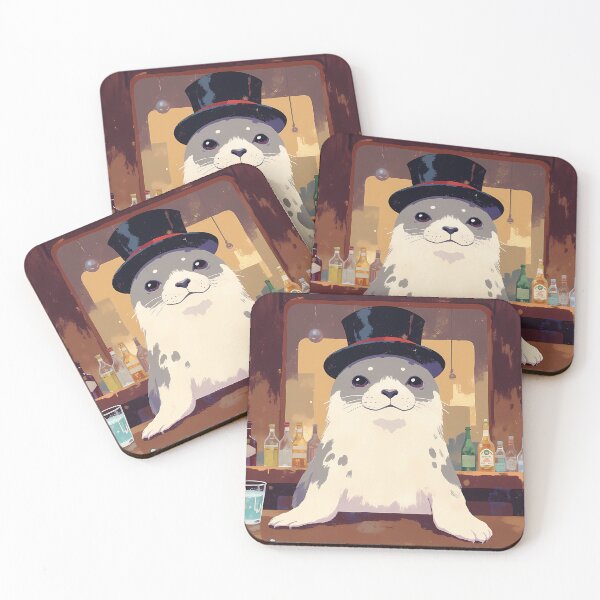 Item preview, Sir Foca and his Secret Cocktail designed and sold by CaffeinWork.