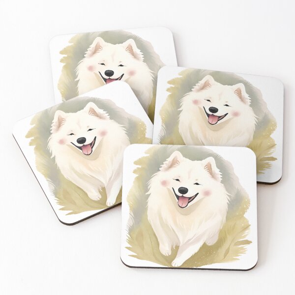 Item preview, Watercolour Samoyed designed and sold by TheresaNicole.