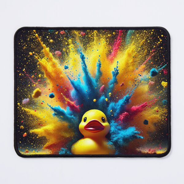 Item preview, Holi Color Explosion Duck designed and sold by boommorph.