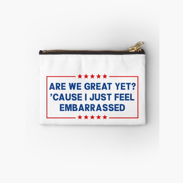 Item preview, Are We Great Yet - Funny Anti Trump designed and sold by PixVib.