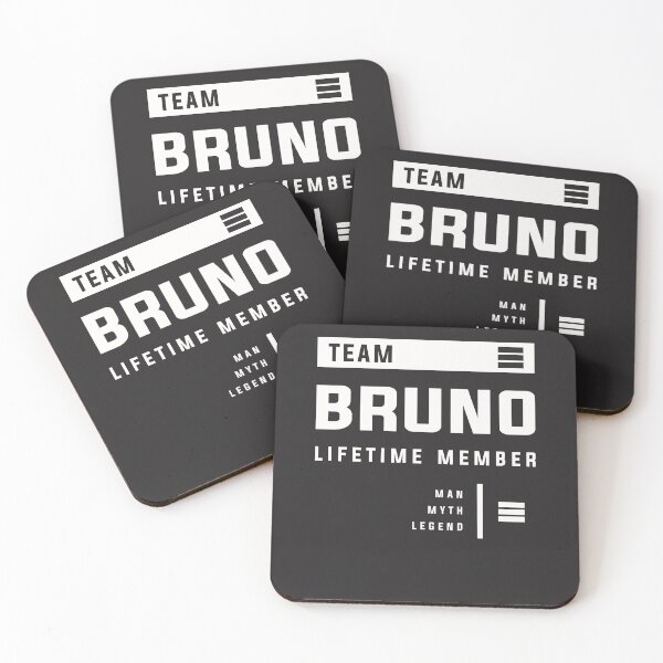 Item preview, Team Bruno Lifetime Member Funny Name Bruno designed and sold by cidolopez.