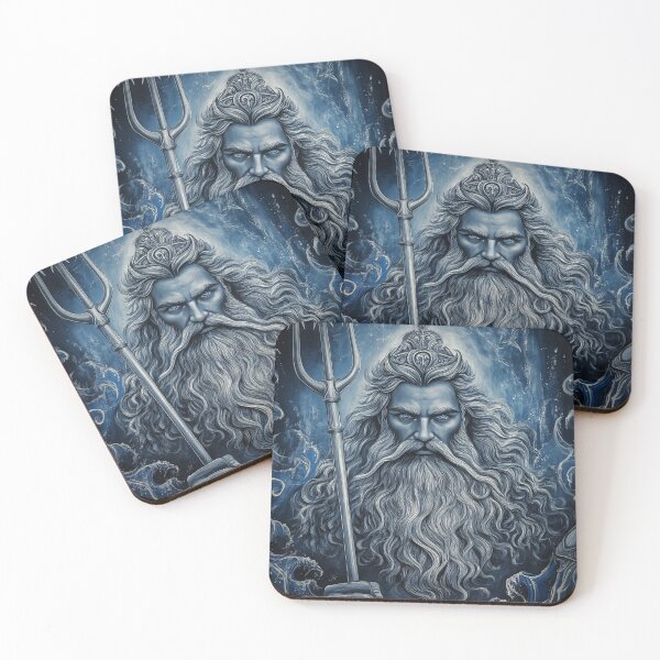Artikelvorschau, Poseidon, Gott des Meeres entworfen und verkauft von PetsArt.