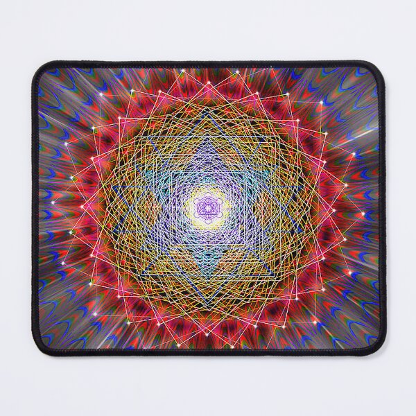 Item preview, Sacred Geometry Spirit Molecule Chakra Burst designed and sold by FestDrip.
