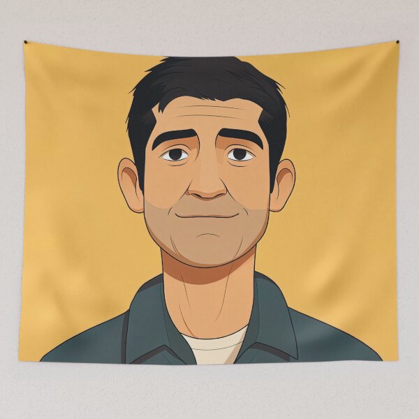 Item preview, Paraguayan man | Anime style designed and sold by ComicsFactory.