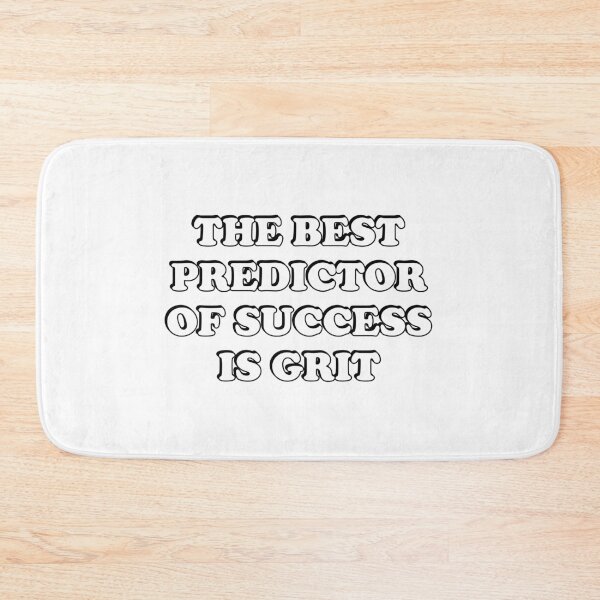 Item preview, The best predictor of success is grit  - short motivational phrases designed and sold by Inspirationmotivation.