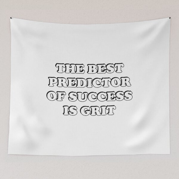 Item preview, The best predictor of success is grit  - short motivational phrases designed and sold by Inspirationmotivation.