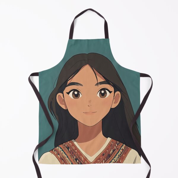 Item preview, Paraguayan woman | Anime style designed and sold by ComicsFactory.