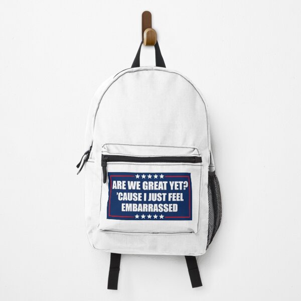 Item preview, Are We Great Yet - Political Funny Anti Republicans Bumper designed and sold by PixVib.