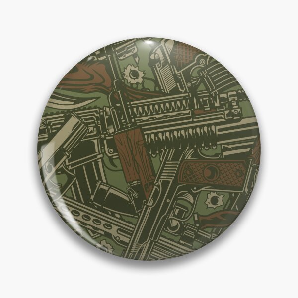 Item preview, Veteran Guns and Grenades Military Camouflage  designed and sold by FestDrip.