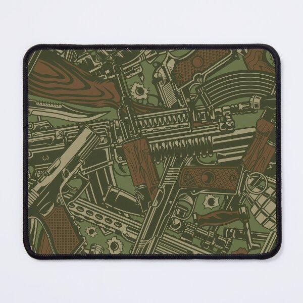 Item preview, Veteran Guns and Grenades Military Camouflage designed and sold by FestDrip.