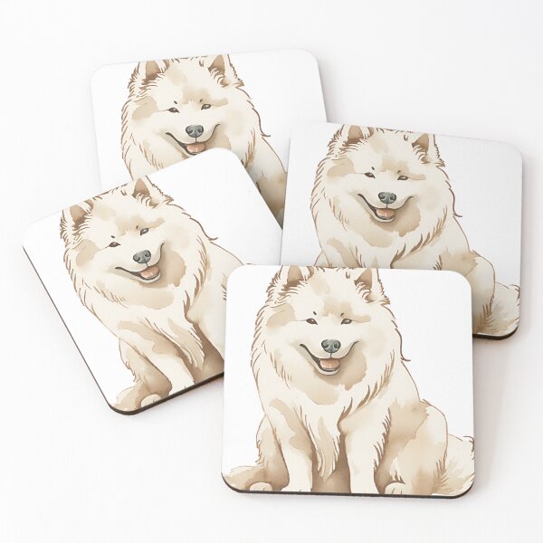 Item preview, Samoyed Watercolour designed and sold by TheresaNicole.