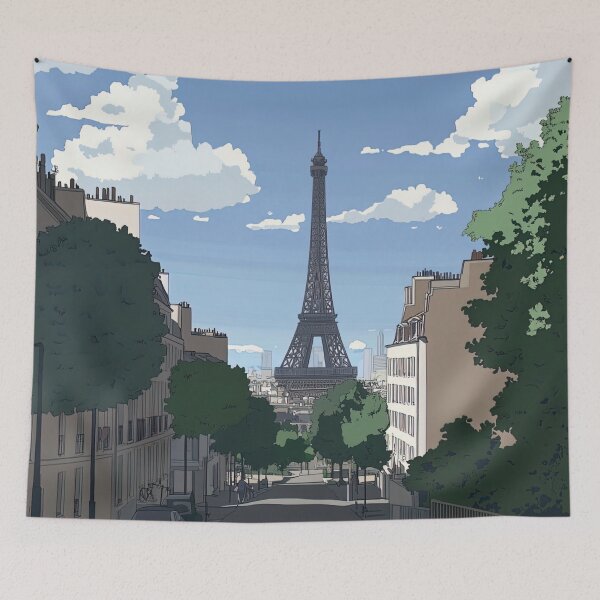 Item preview, Paris | Anime style designed and sold by ComicsFactory.