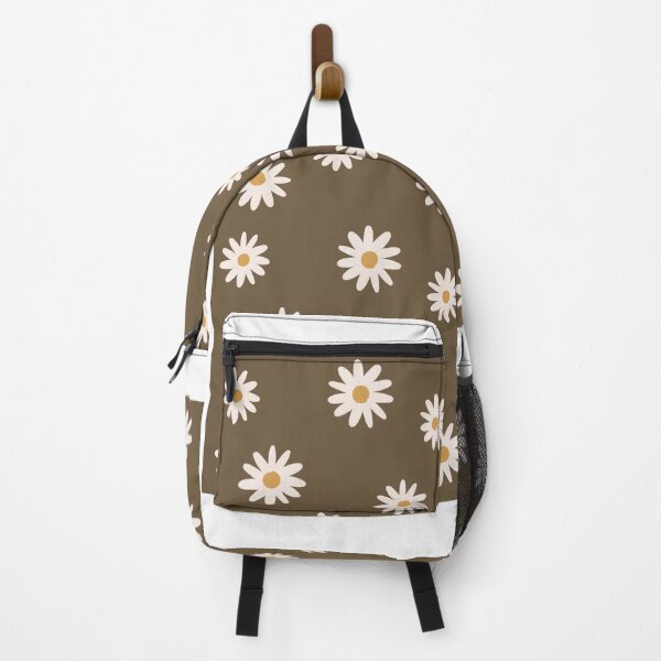 Item preview, Ditsy Daisy pattern in brown designed and sold by erinpixie.