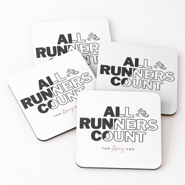 Item preview, All Runners Count Gift For Runners & Joggers designed and sold by jaggyboy.