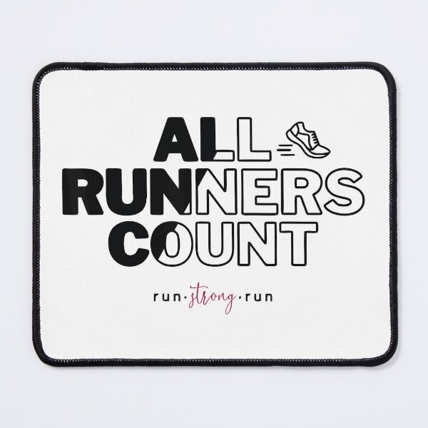 Item preview, All Runners Count Gift For Runners & Joggers designed and sold by jaggyboy.