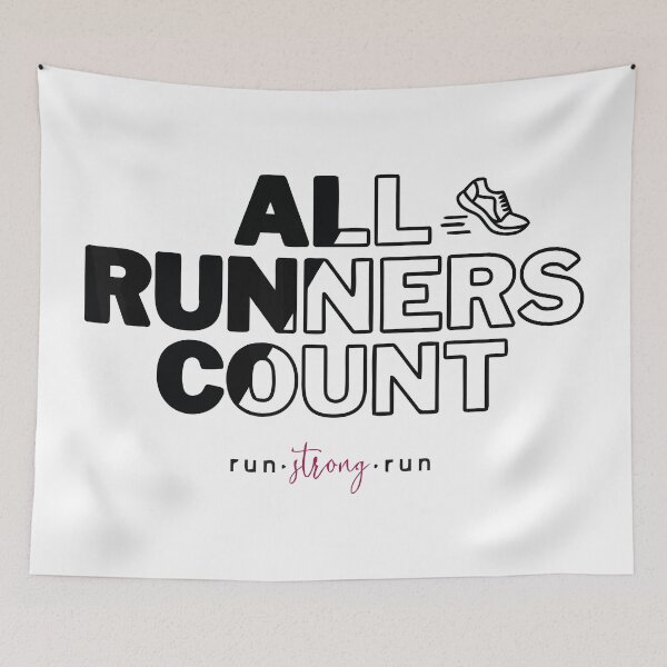 Item preview, All Runners Count Gift For Runners & Joggers designed and sold by jaggyboy.