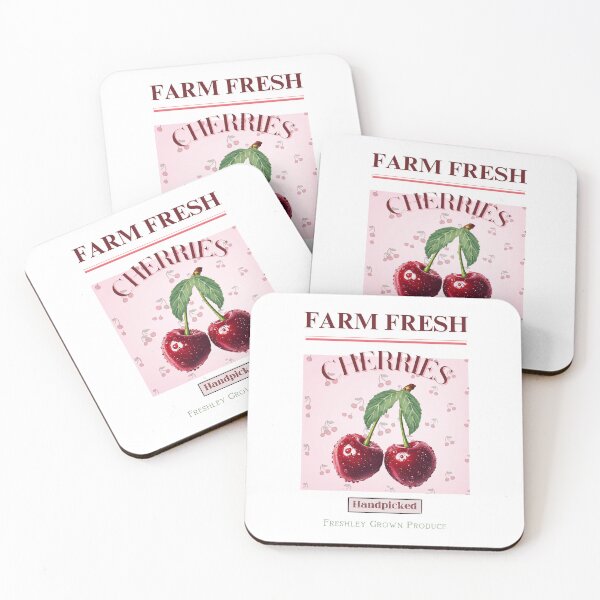 Item preview, Farm Fresh Cherries designed and sold by CrystalCoastNC.