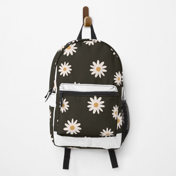 Item preview, Ditsy Daisy pattern in black designed and sold by erinpixie.