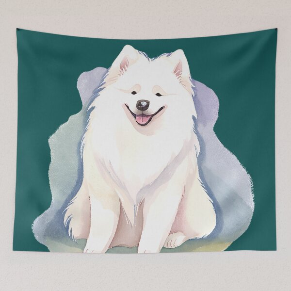 Item preview, Watercolor Samoyed designed and sold by TheresaNicole.