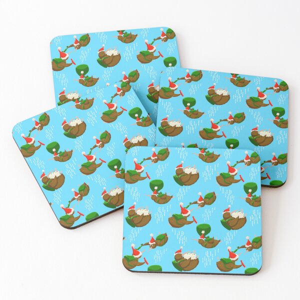 Artikelvorschau, Fallschirmspringende Kiwis entworfen und verkauft von SquibbleDesign.