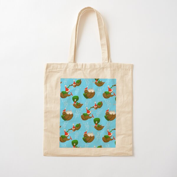 Skydiving Kiwis Cotton Tote Bag