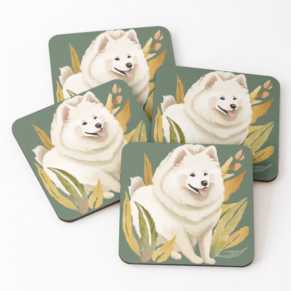 Item preview, Watercolour Samoyed designed and sold by TheresaNicole.