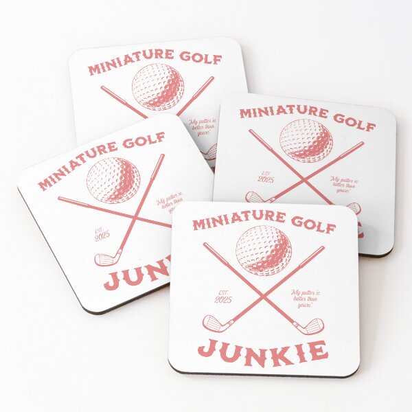 Item preview, Miniature Golf Junkie – Funny Retro Golf designed and sold by Dago345.