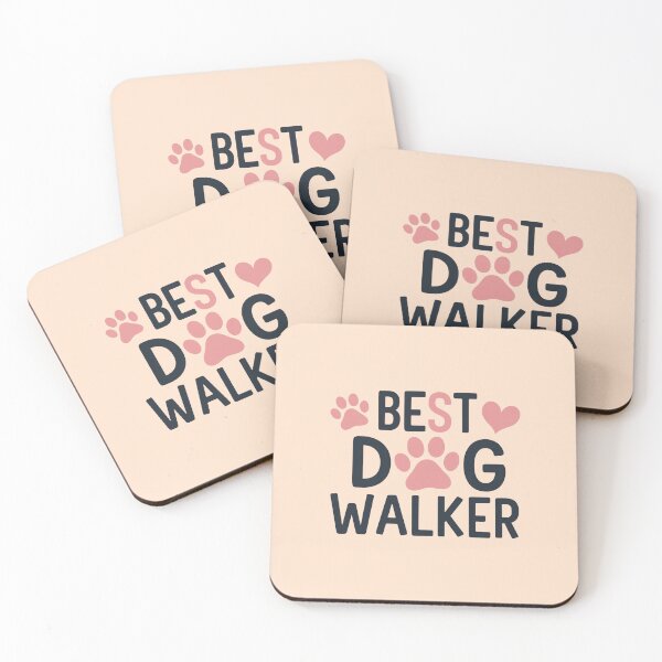 Item preview, Best Dog Walker – Funny and Cute Pet Lover  designed and sold by LadyInEverGreen.