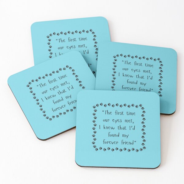 Item preview, The First Time Our Eyes Met – Paw Print Frame designed and sold by TiggsnPigsArt.