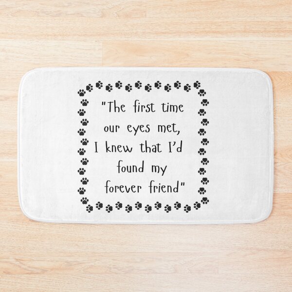 Item preview, The First Time Our Eyes Met – Paw Print Frame designed and sold by TiggsnPigsArt.