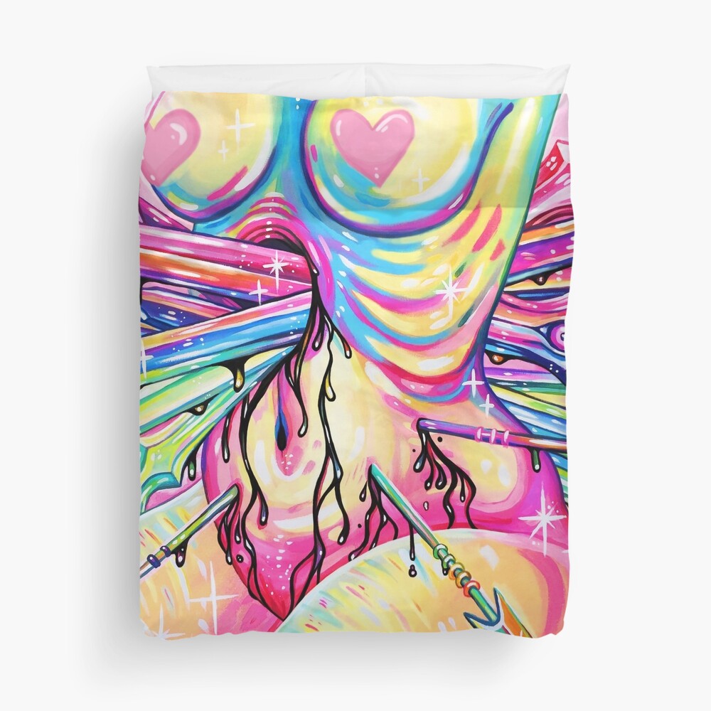 Agony - Safe Duvet Cover