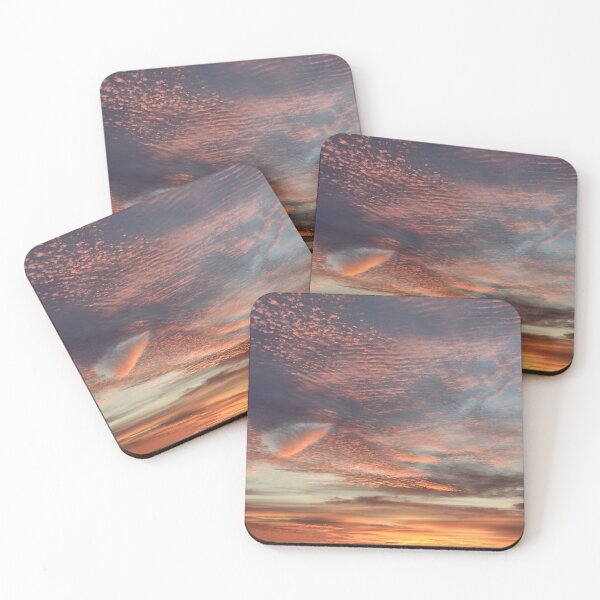 Item preview, Multicolor Winter Sunset Clouds designed and sold by Rebecca Jane.