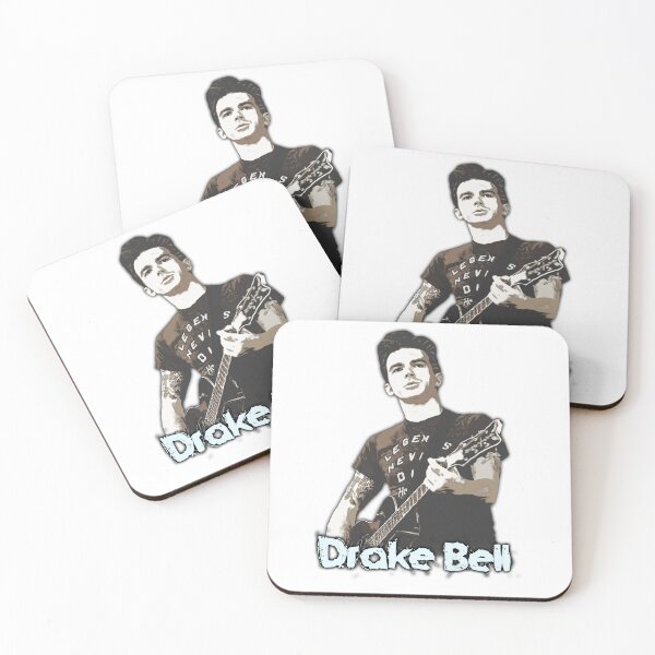 Item preview, Dynamic Guitarist Poster - Drake Bell in Sepia Tones with Tattoos designed and sold by ShopWithDreams.