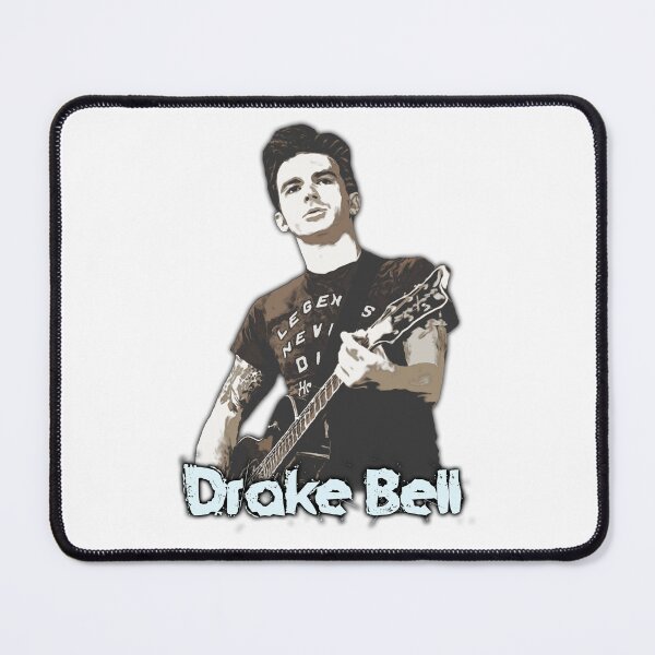 Item preview, Dynamic Guitarist Poster - Drake Bell in Sepia Tones with Tattoos designed and sold by ShopWithDreams.