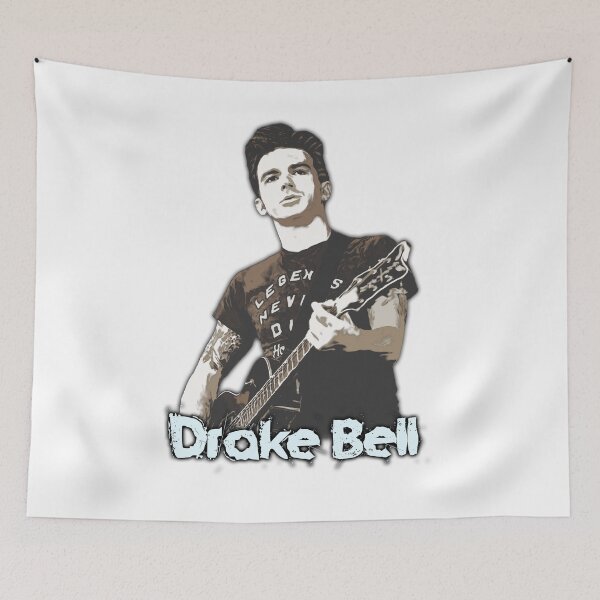 Artikelvorschau, Dynamischer Gitarrist-Poster – Drake Bell in Sepiatönen mit Tattoos entworfen und verkauft von ShopWithDreams.