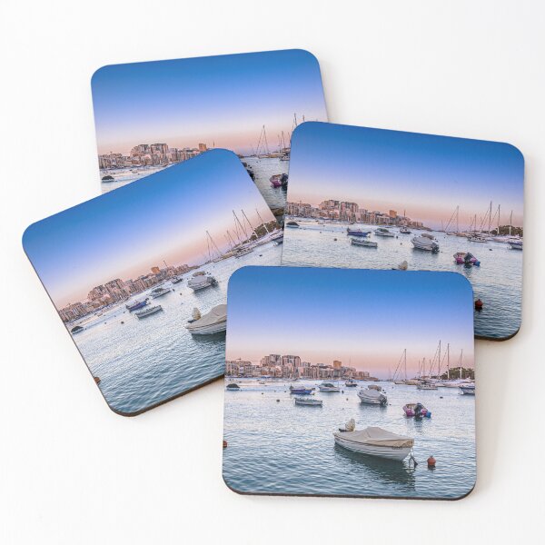Item preview, Sunset over Sliema Harbour designed and sold by vedadc.