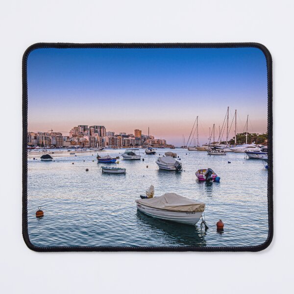 Item preview, Sunset over Sliema Harbour designed and sold by vedadc.