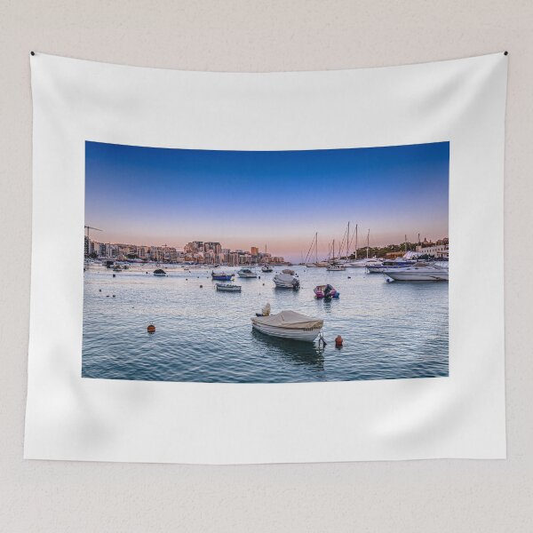 Item preview, Sunset over Sliema Harbour designed and sold by vedadc.