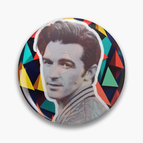 Item preview, Drake Bell on triangles background designed and sold by ShopWithDreams.