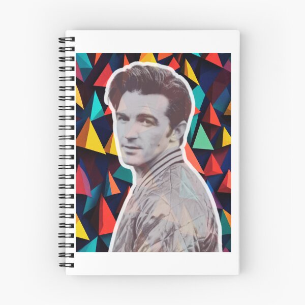 Item preview, Drake Bell on triangles background designed and sold by ShopWithDreams.