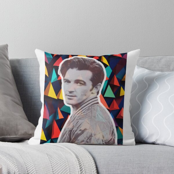 Item preview, Drake Bell on triangles background designed and sold by ShopWithDreams.