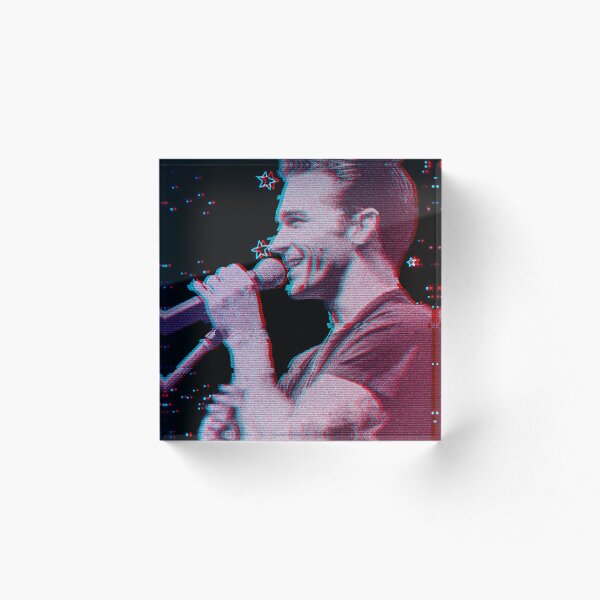 Item preview, Drake Bell Fanart (Glitch Art – Retro Vibes) – Music & TV Icon designed and sold by ShopWithDreams.