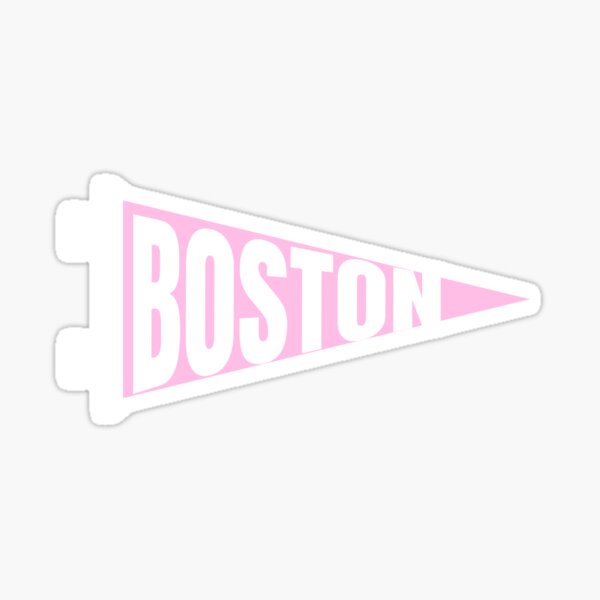 Item preview, Boston Pennant Pink designed and sold by taylormcgrath.